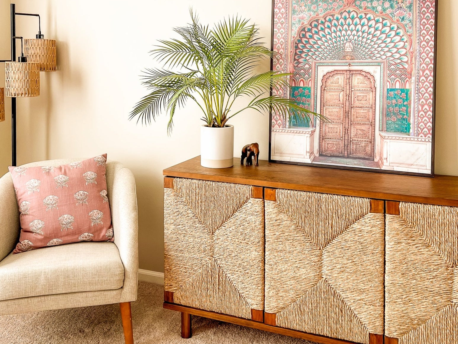 A Glimpse into the Shuklas' Modern Desi Haven in Chicago - Marble Lotus