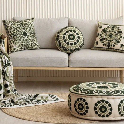 How South Asian Home Textiles Can Transform Your Space with Color, Craft & Cultural Warmth - Marble Lotus