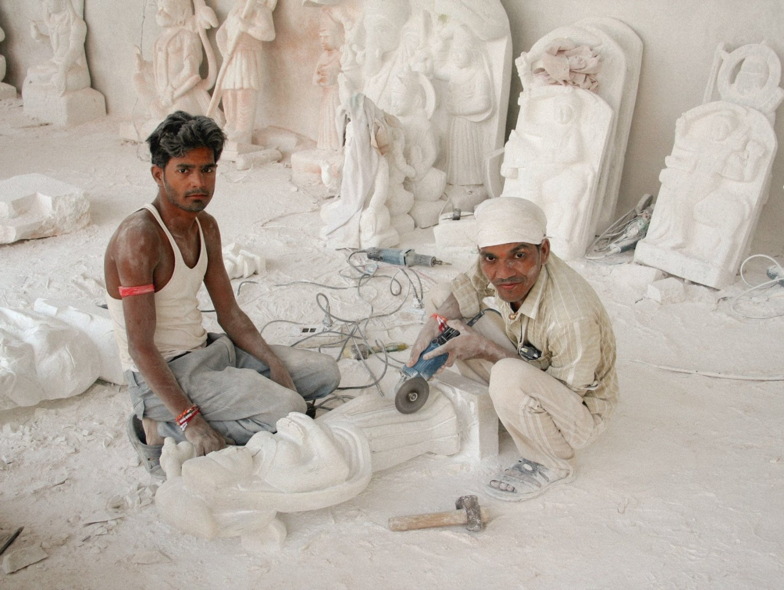 Uplift generational artisans - Marble Lotus