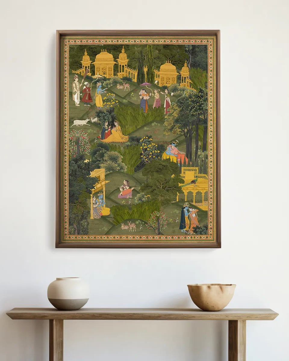 Easy to Hang Art Prints - Marble Lotus