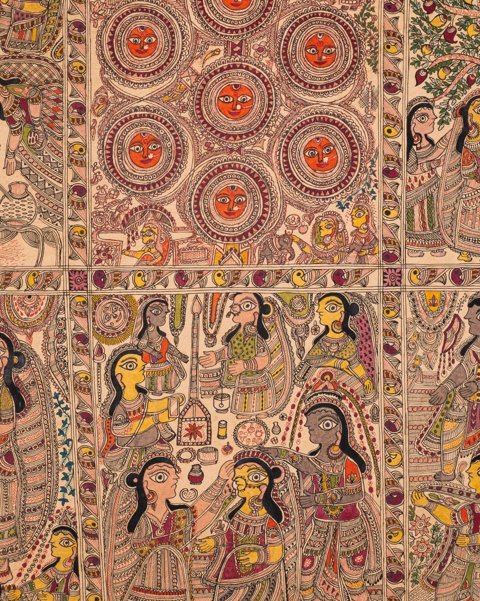 A Day in Mithila - Marble Lotus - A Day in Mithila
