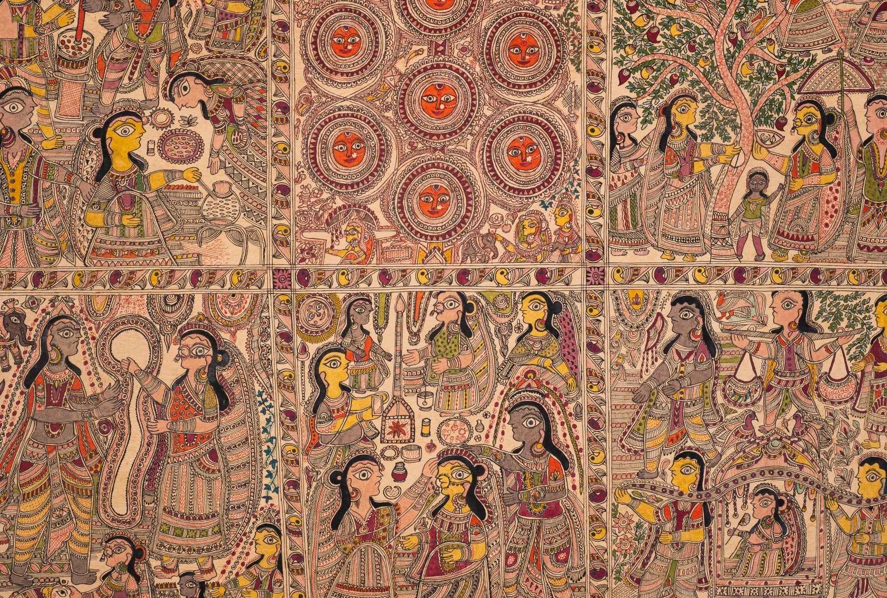 A Day in Mithila - Marble Lotus - A Day in Mithila