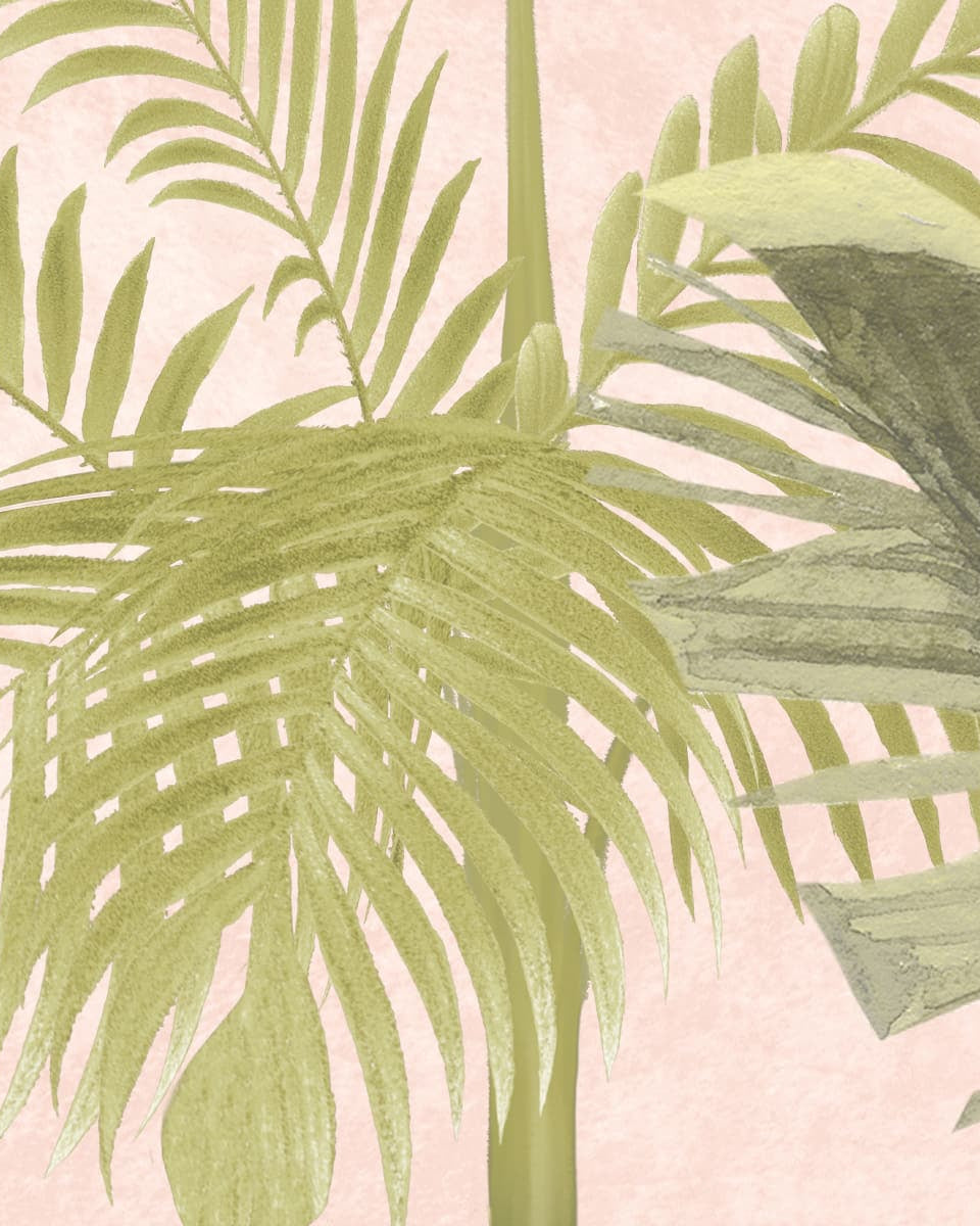 A Jungle Village, Nature Theme Wallpaper, Customised - Marble Lotus - A Jungle Village, Nature Theme Wallpaper, Customised