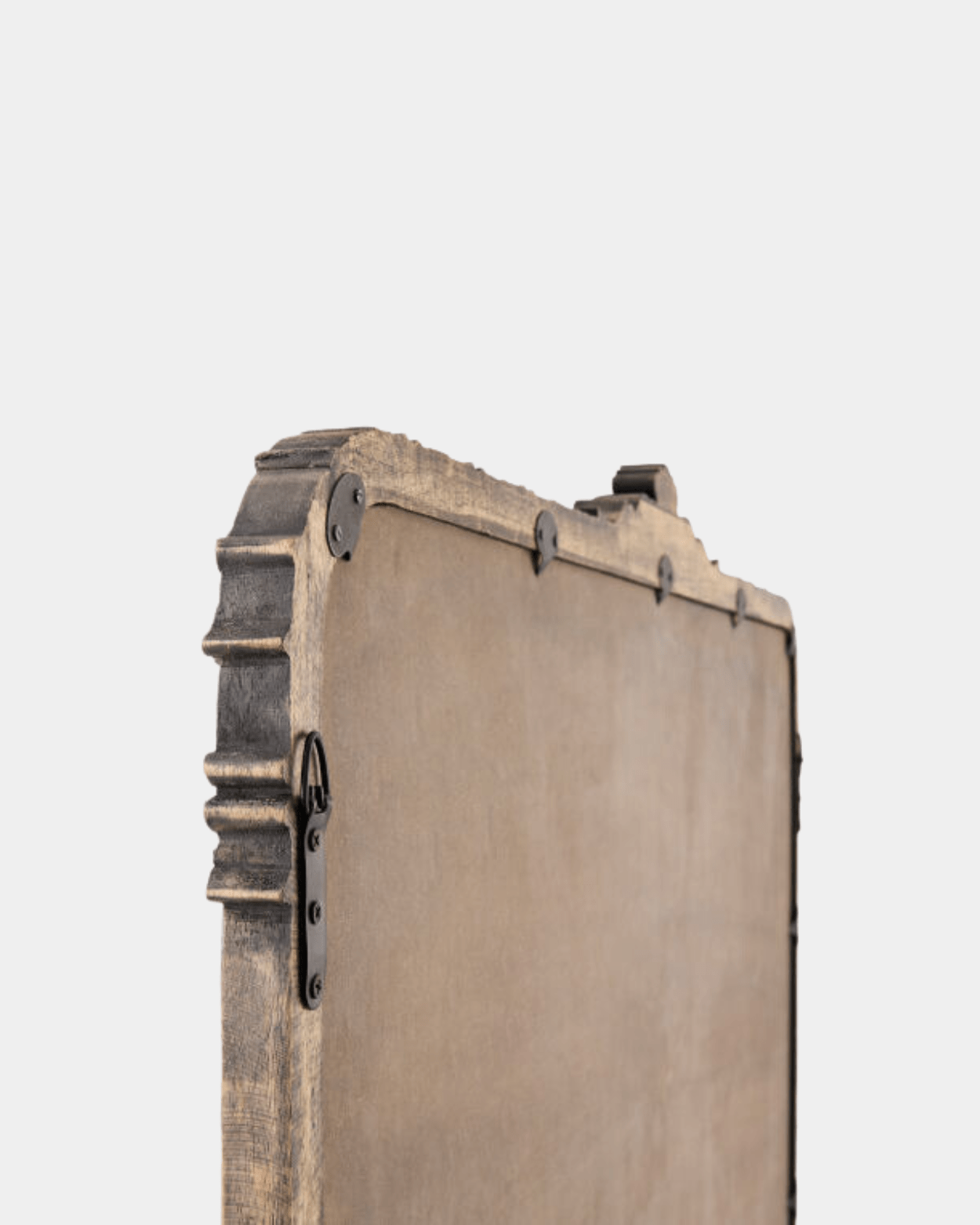 Aaliyah Black Mantel Mirror - Marble Lotus - Aaliyah Black Mantel Mirror (image4)