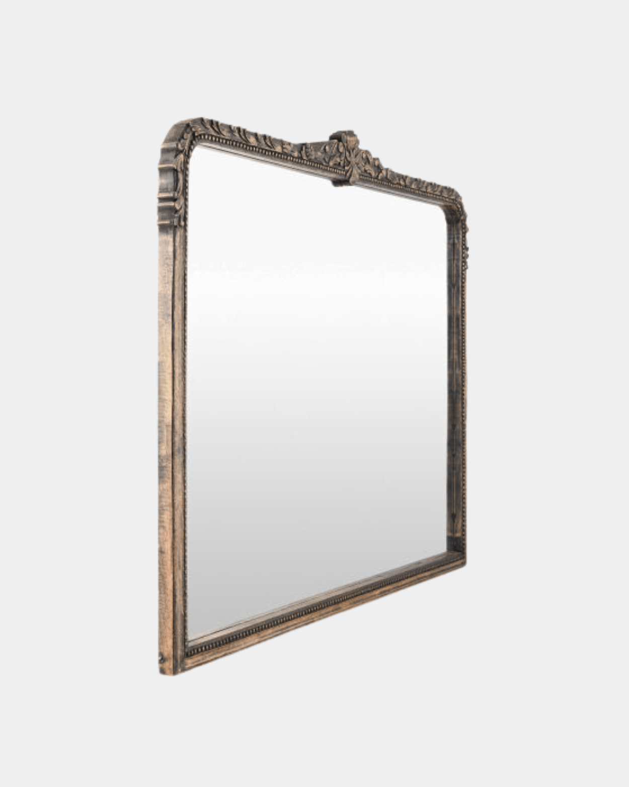 Aaliyah Black Mantel Mirror - Marble Lotus - Aaliyah Black Mantel Mirror (image2)