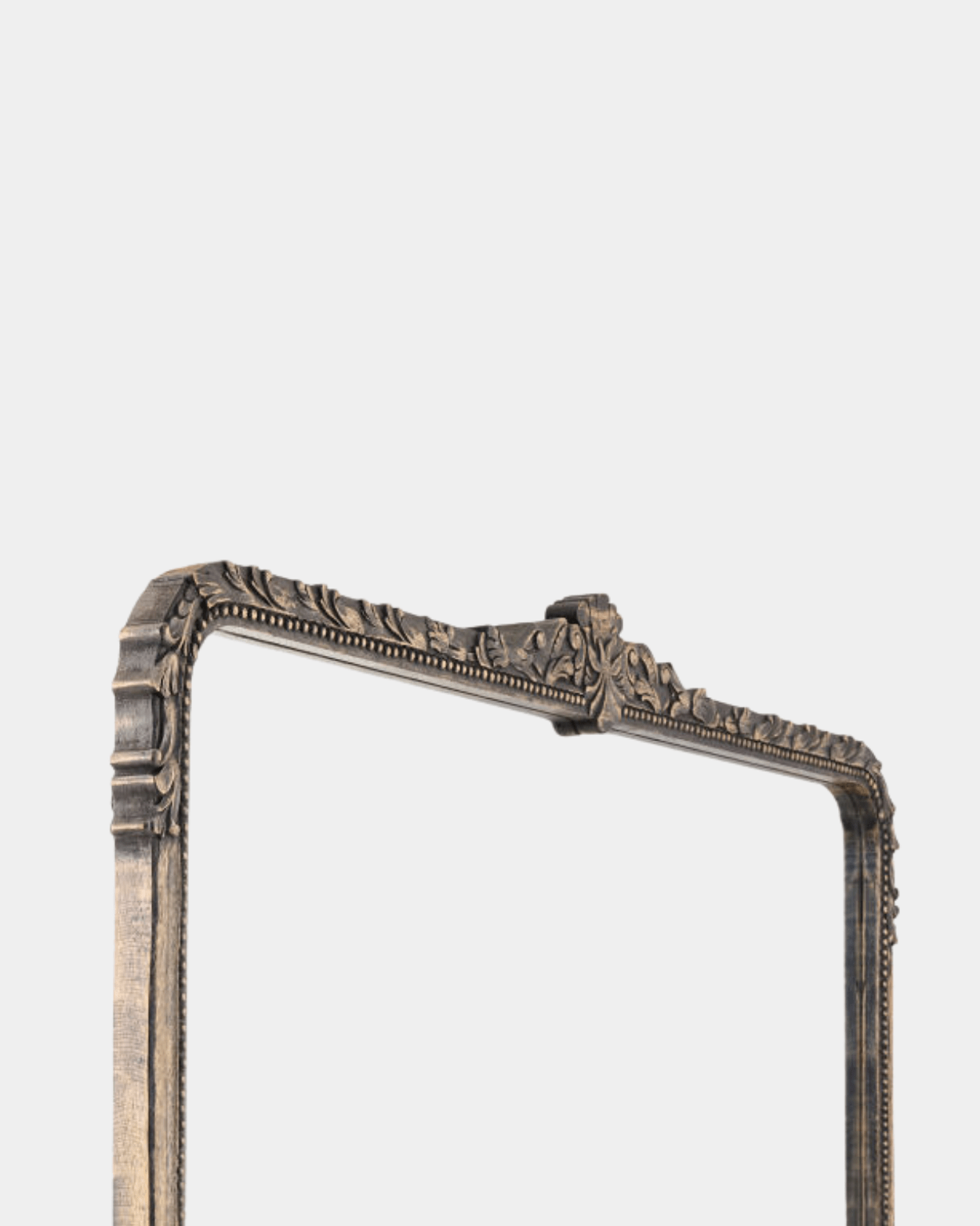 Aaliyah Black Mantel Mirror - Marble Lotus - Aaliyah Black Mantel Mirror (image3)