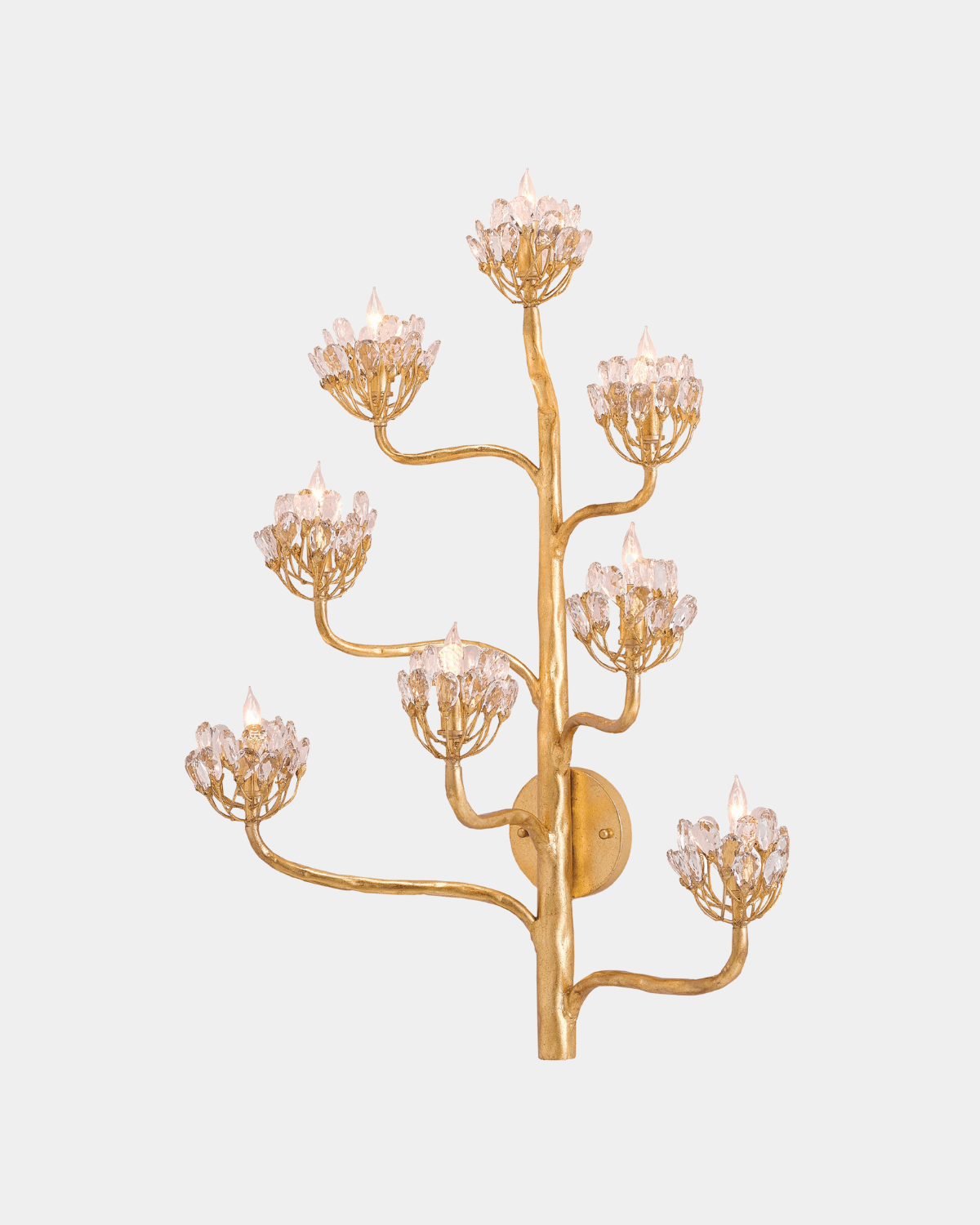 Agave Americana Gold Wall Sconce - Marble Lotus - Order Stylish Agave Americana Gold Wall Sconce | Marble Lotus