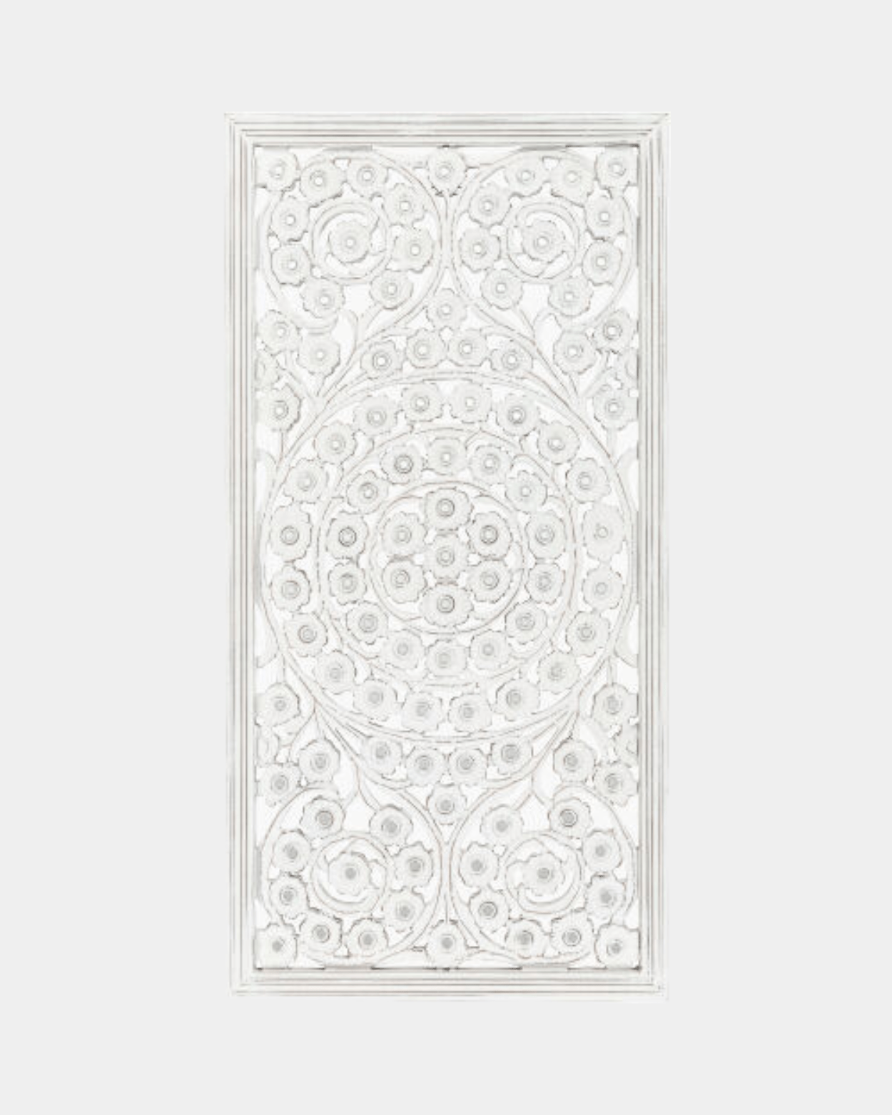 Ajmer Dimensional Wall Accent - Marble Lotus - Ajmer Dimensional Wall Accent (image1)