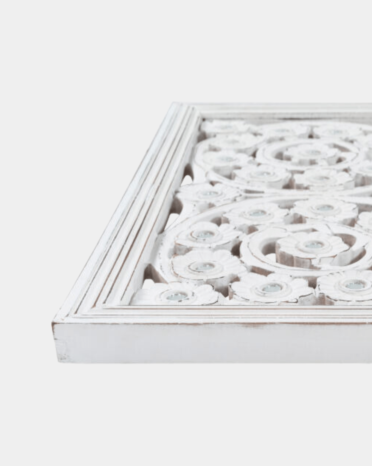 Ajmer Dimensional Wall Accent - Marble Lotus - Ajmer Dimensional Wall Accent (image3)