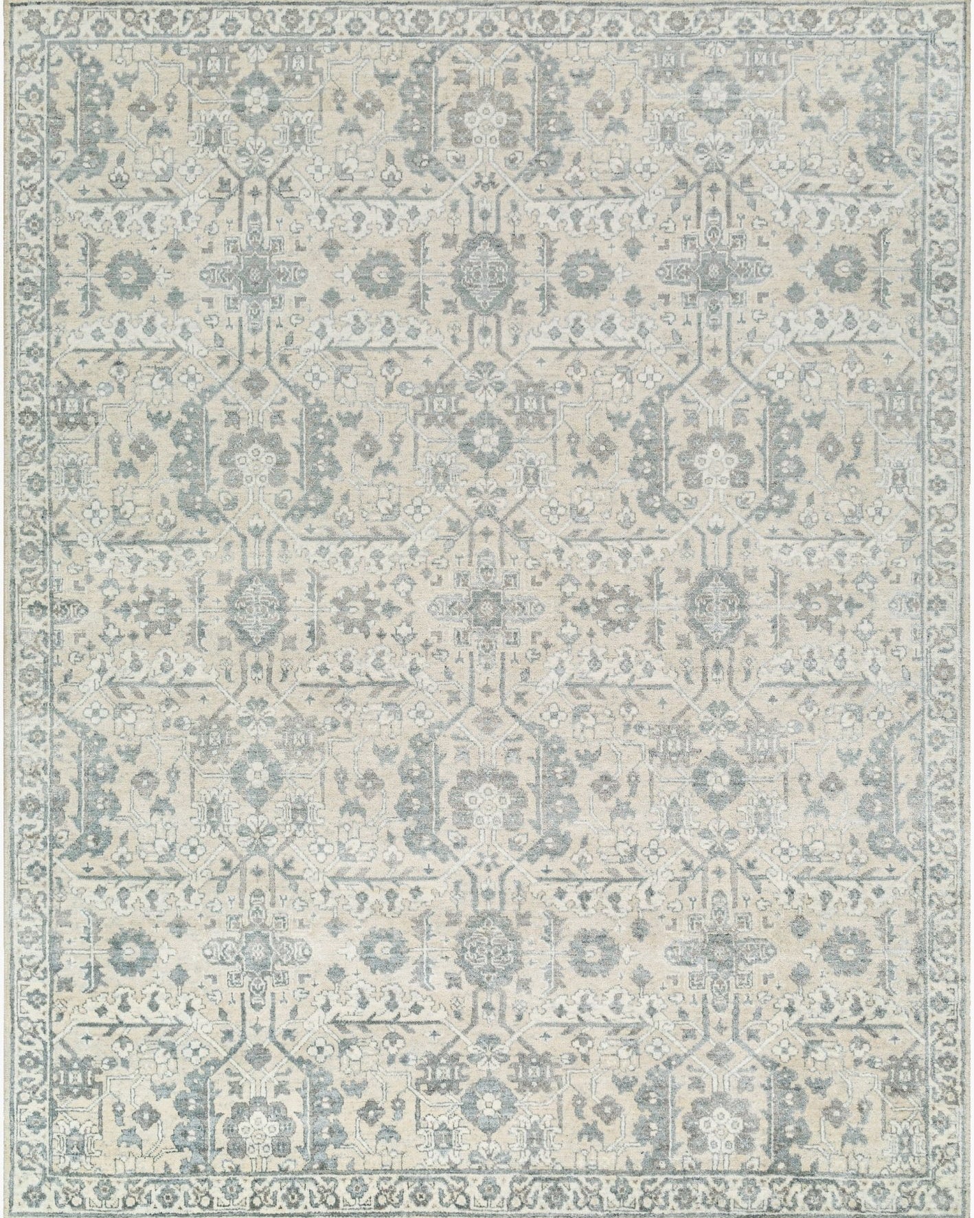 Aleyna Handmade Rug - Marble Lotus - Aleyna Handmade Rug