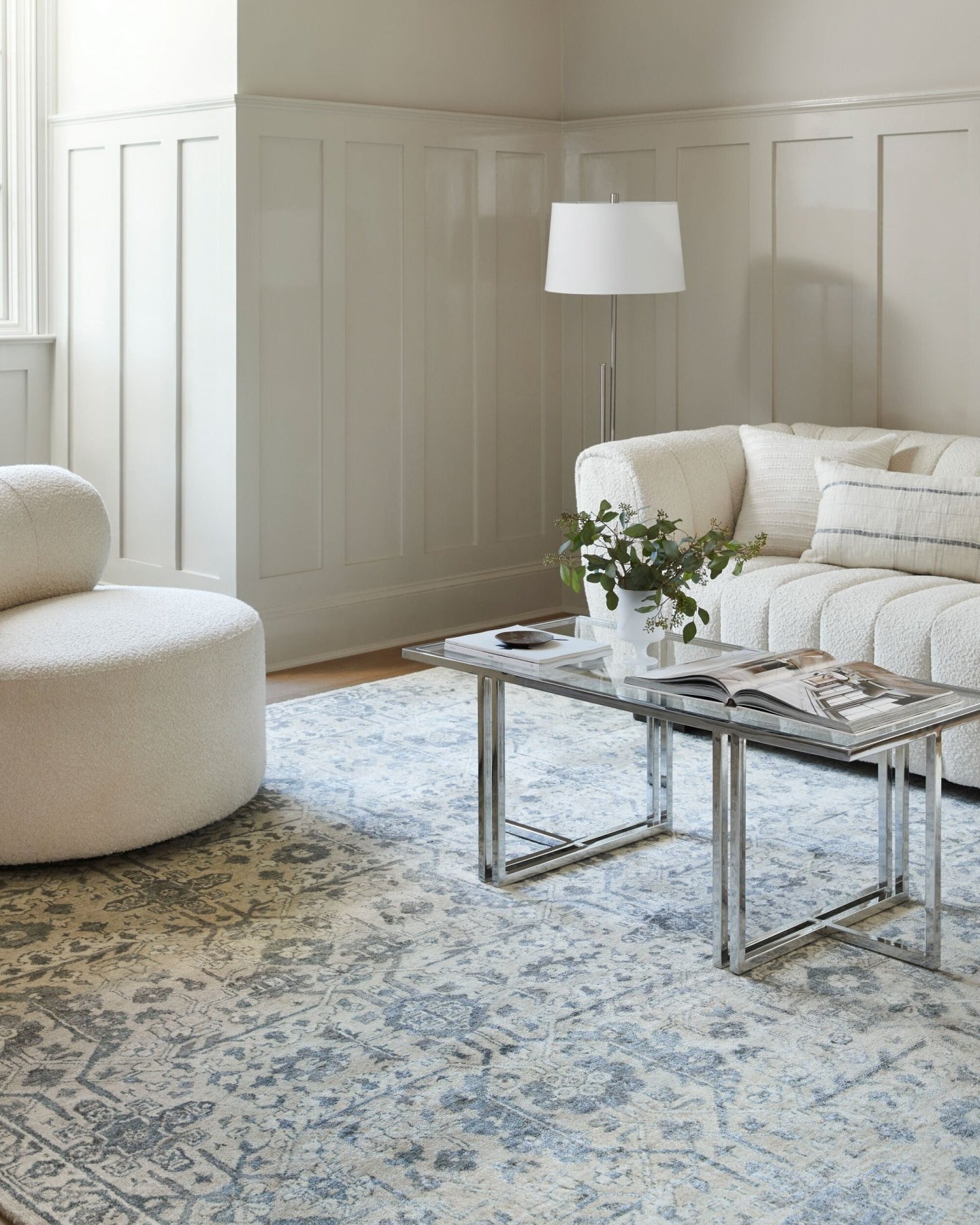 Aleyna Handmade Rug - Marble Lotus - Aleyna Handmade Rug