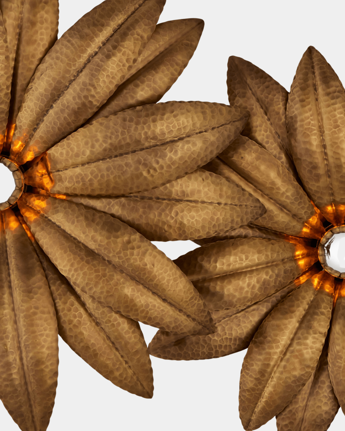 Alithea Large Wall Sconce - Marble Lotus - Elevate your interiors with Alithea Large Wall Sconce