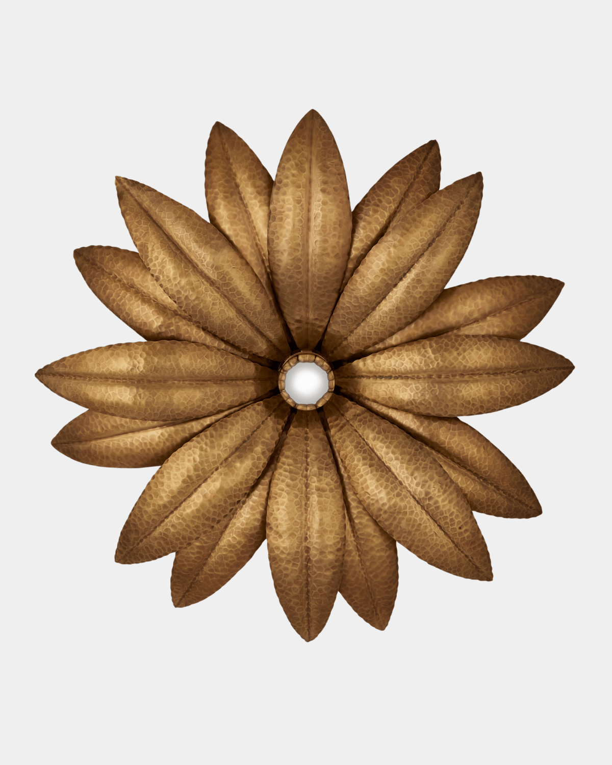 Alithea Single Wall Sconce - Marble Lotus - Marble Lotus Alithea Single Wall Sconce