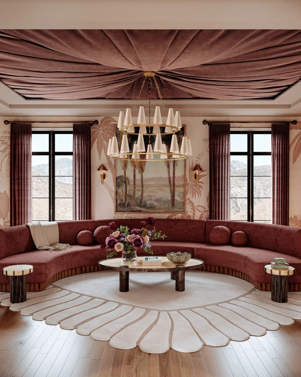 ALTONA Wall Sconce - Marble Lotus - ALTONA Wall Sconce