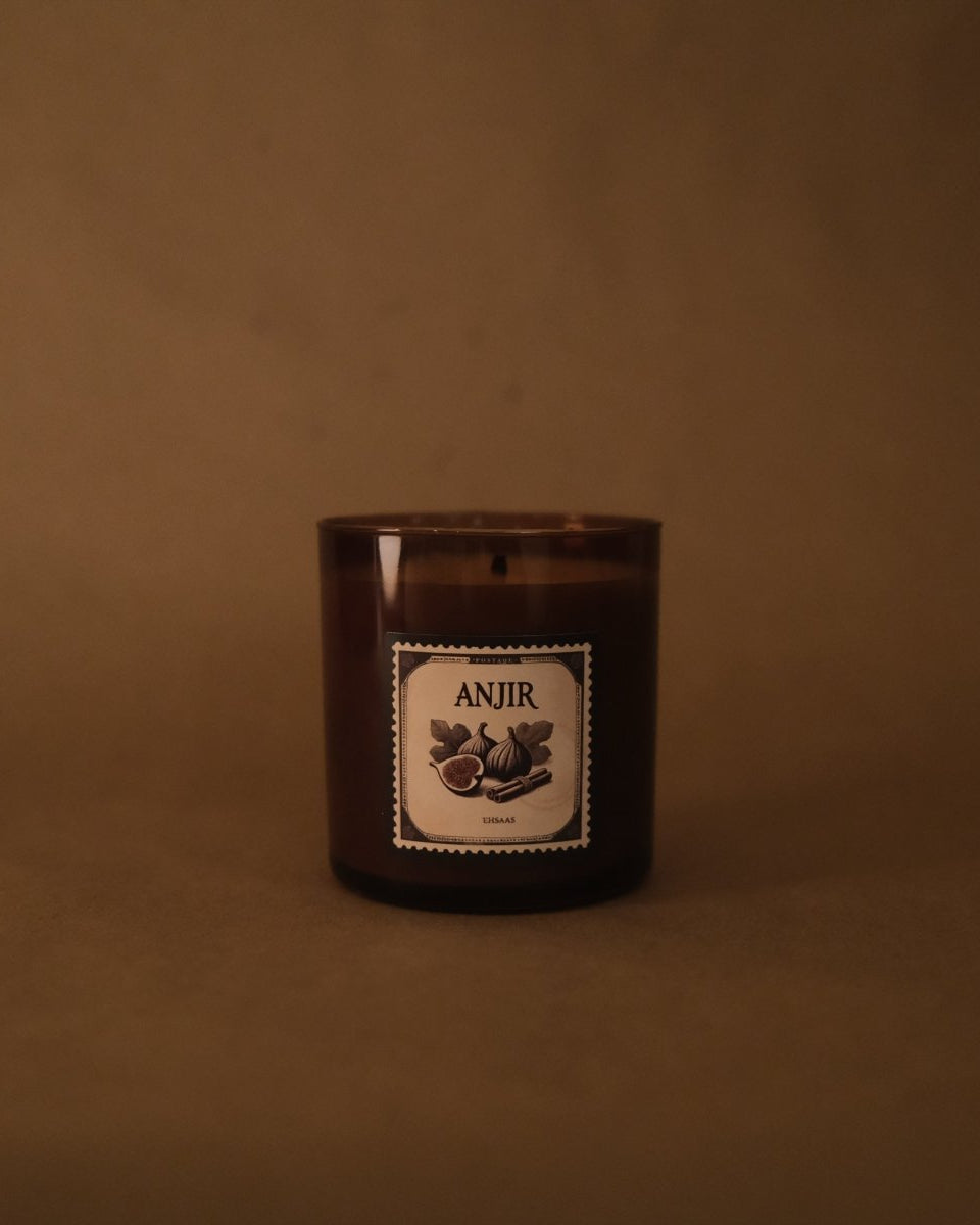 Anjir – Soy Wax Candle - Marble Lotus - Anjir – Soy Wax Candle