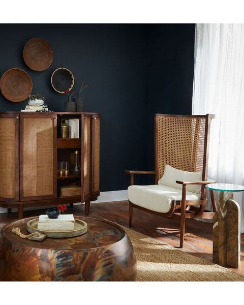 Archway Drink Table - Green - Marble Lotus - Order Green Archway Drink Table Now