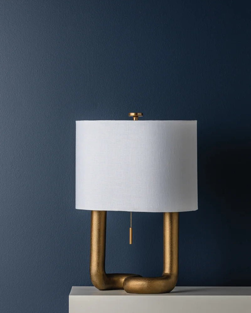 ARMONK Table Lamp - Marble Lotus - ARMONK Table Lamp