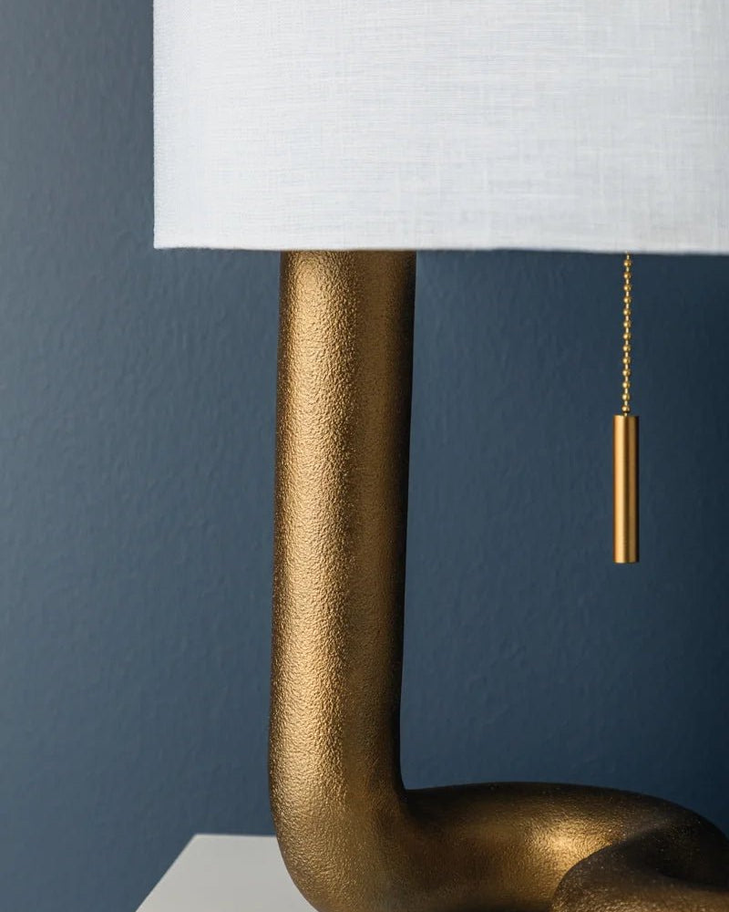 ARMONK Table Lamp - Marble Lotus - ARMONK Table Lamp