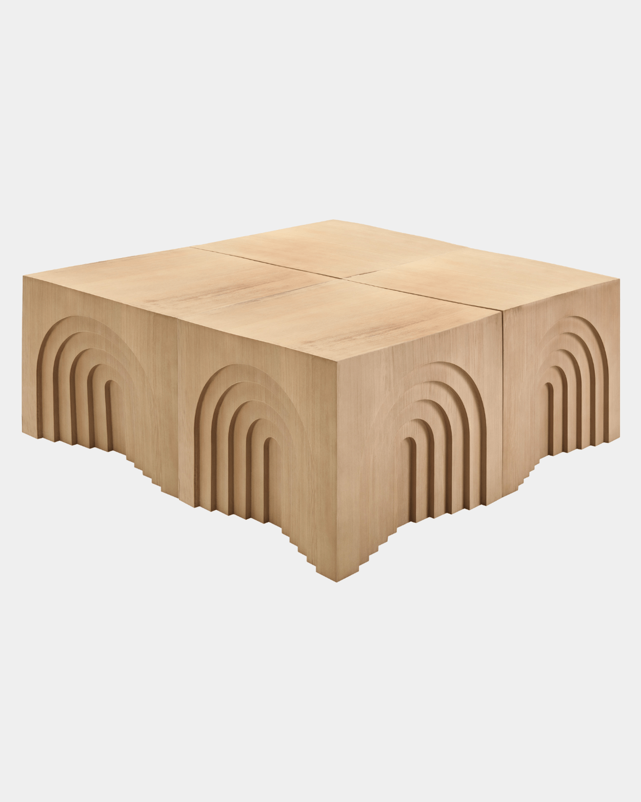 Arwyn Carved Wooden Side Table - Marble Lotus - Arwyn Carved Side Table | Wooden Side Table | Entryway Table