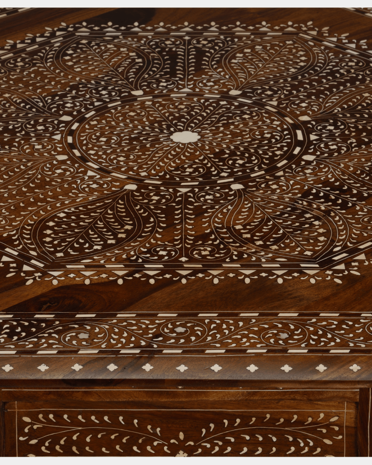 Aryana Center Table - Marble Lotus - Aryana Center Table