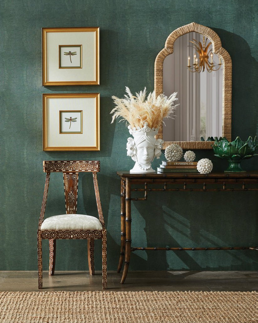 Aryana Chair - Marble Lotus - Aryana Chair