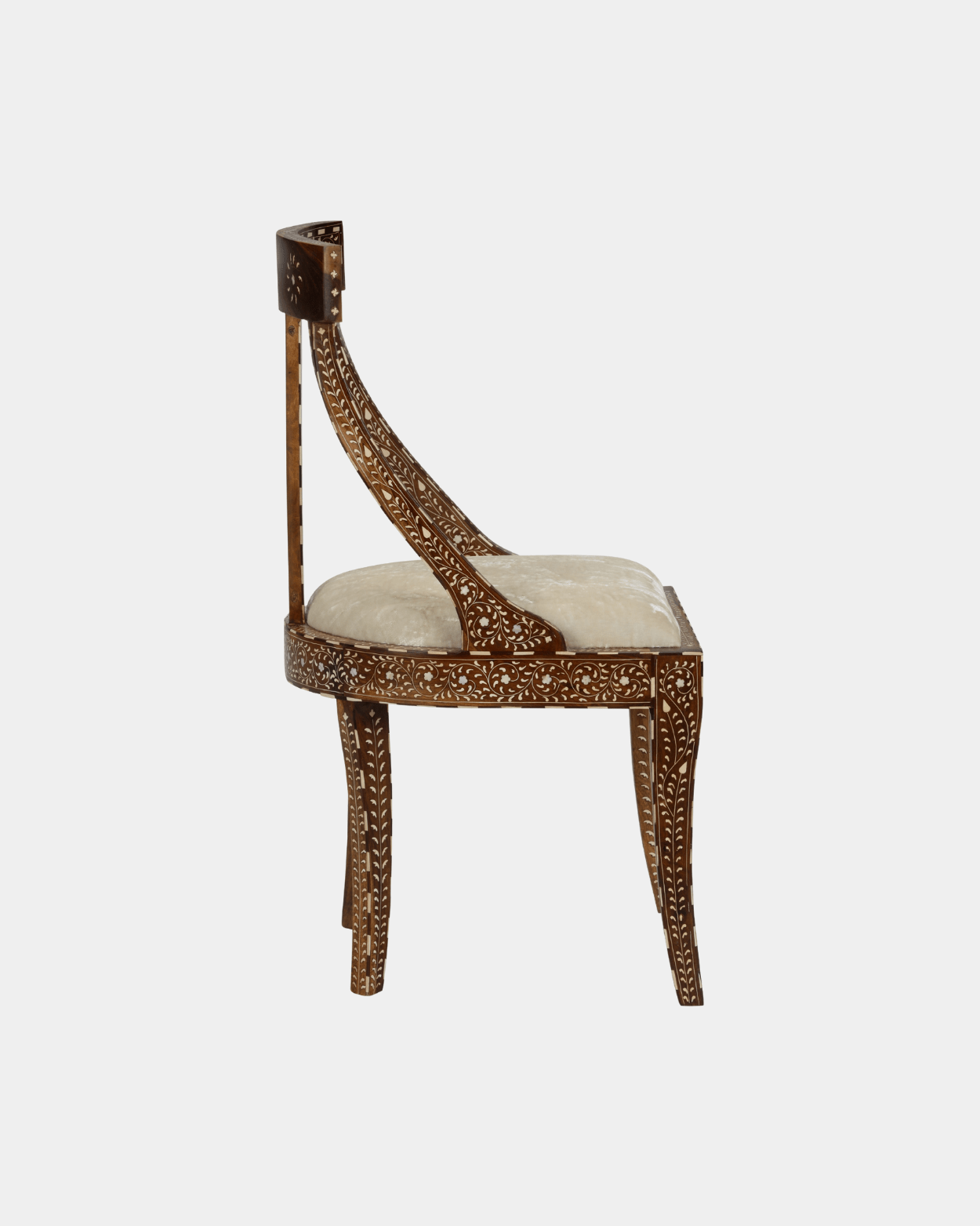 Aryana Chair - Marble Lotus - Aryana Chair