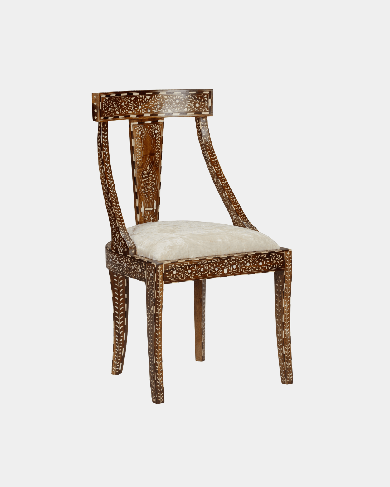 Aryana Chair - Marble Lotus - Aryana Chair