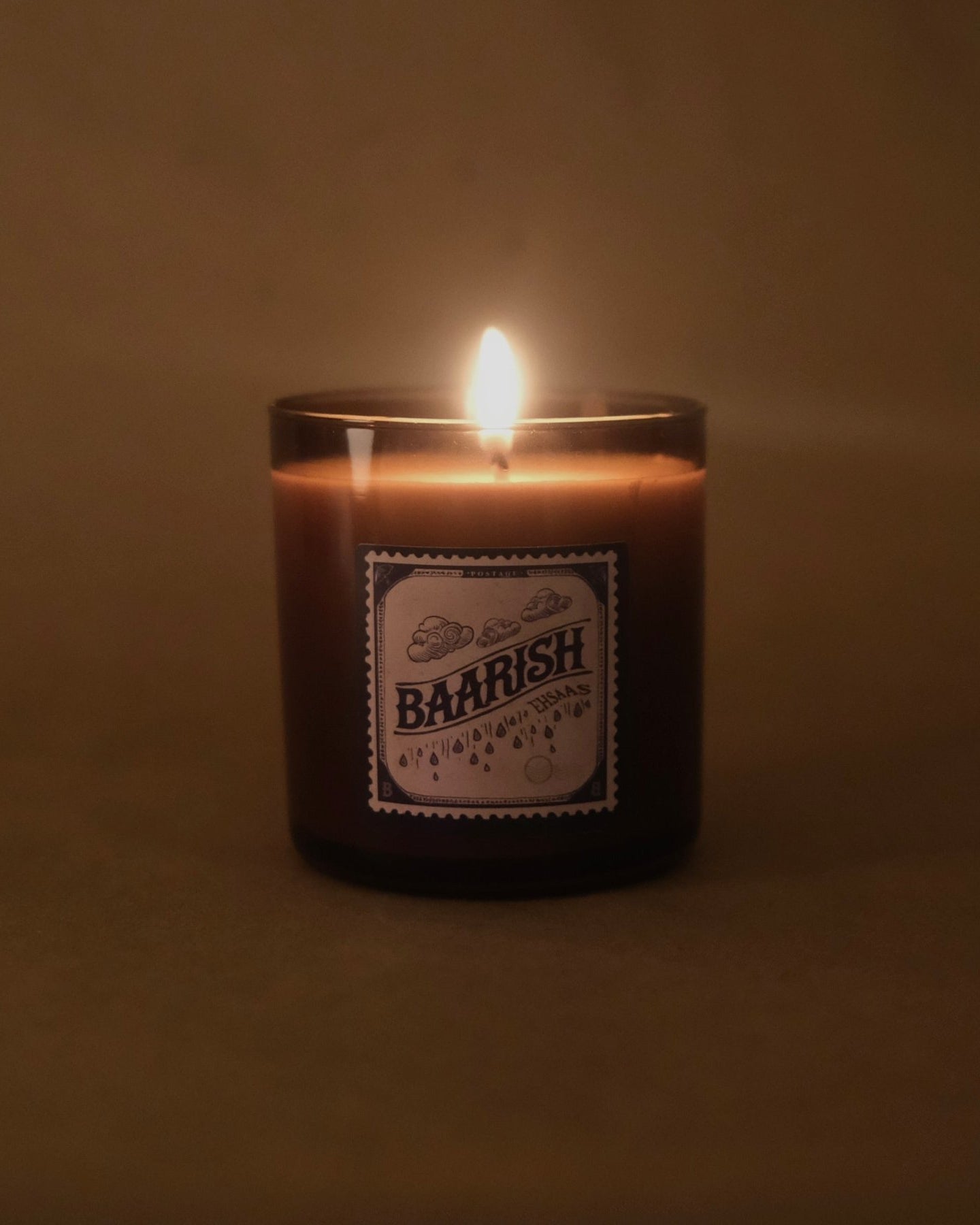 Baarish – Soy Wax Candle - Marble Lotus - Baarish – Soy Wax Candle