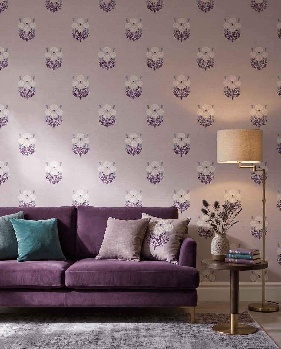 Bagru Block Print – Lilac - Marble Lotus - Bagru Block Print – Lilac