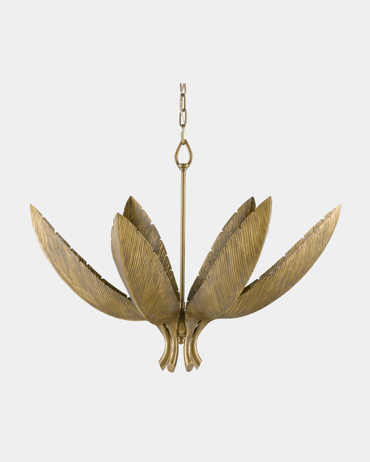 Bird of Paradise Brass Chandelier - Marble Lotus - Buy Bird of Paradise Brass Chandelier | Marble Lotus