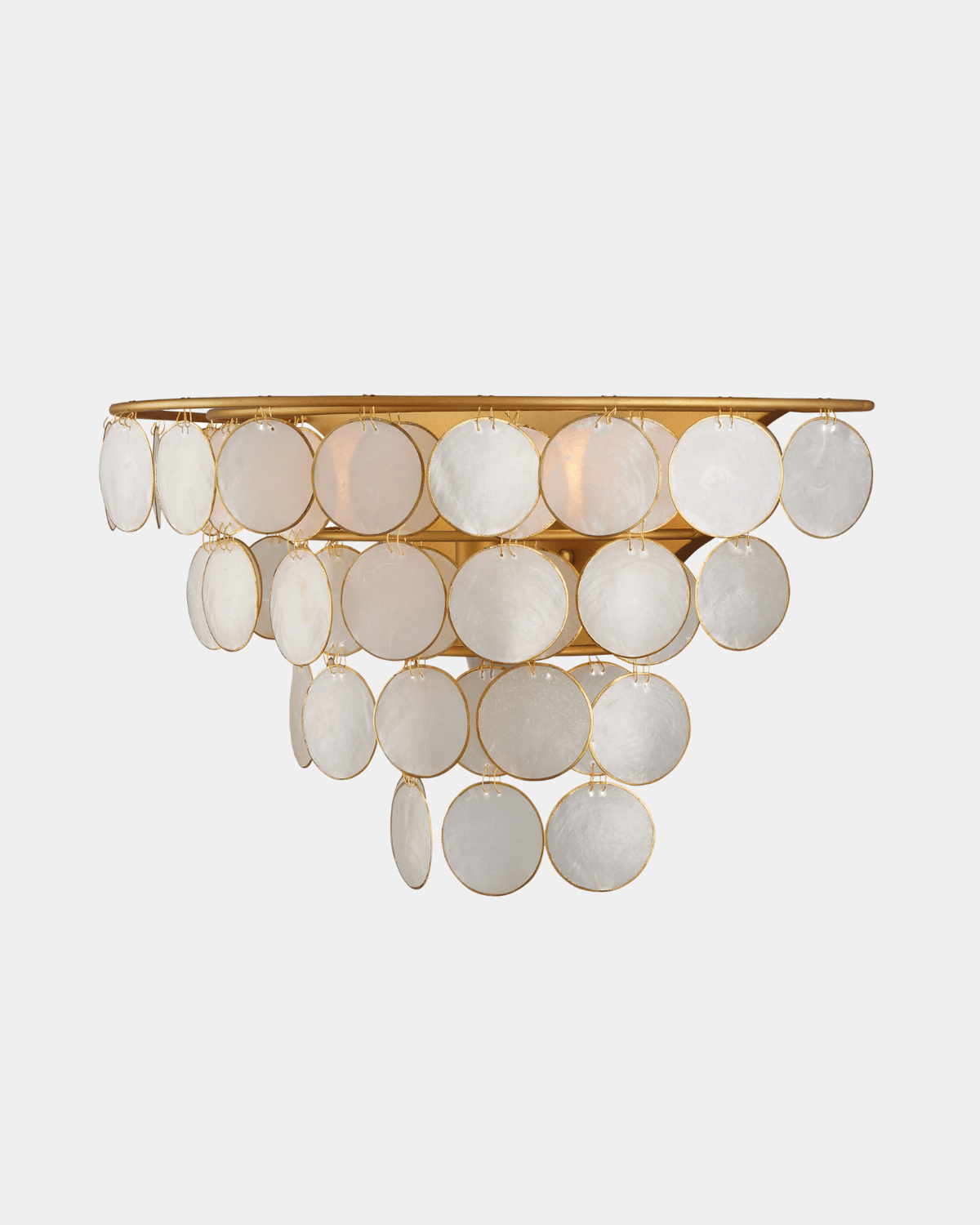 Bon Vivant Wall Sconce - Marble Lotus - Add charm and sophistication to your home with the Bon Vivant Wall Sconce