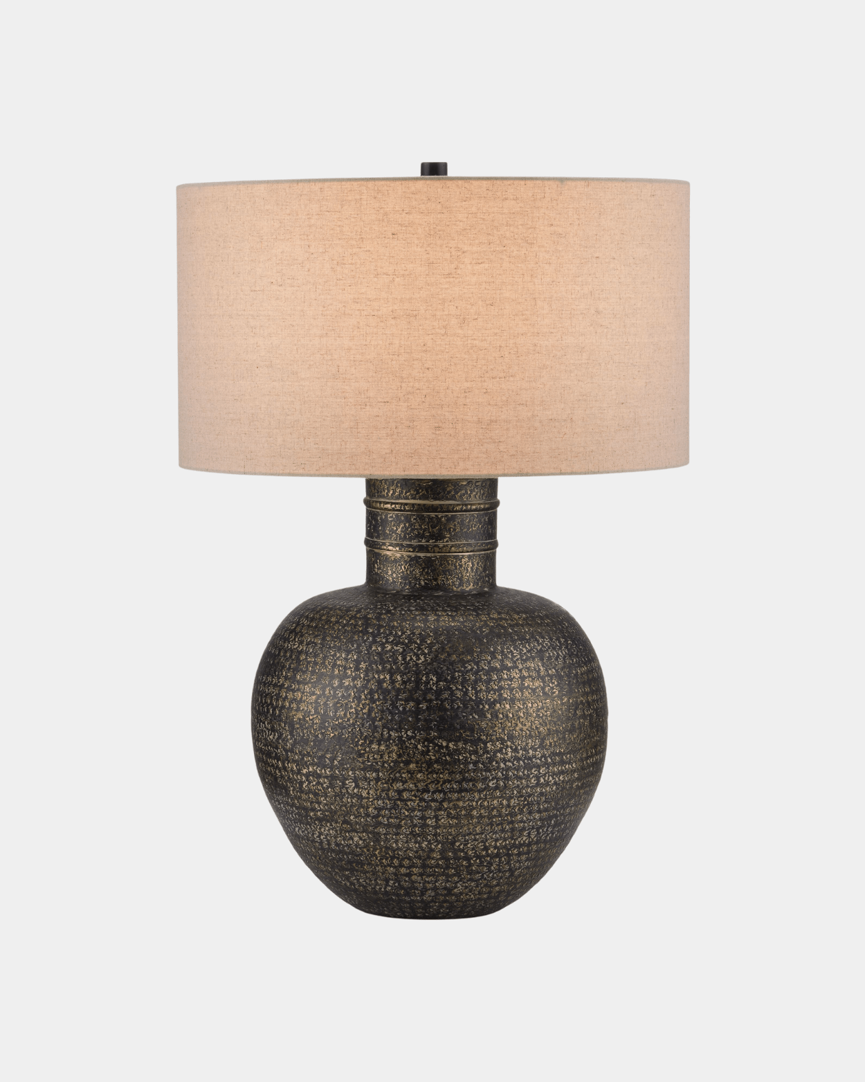 Braille Table Lamp - Marble Lotus - Elegant Braille Table Lamp