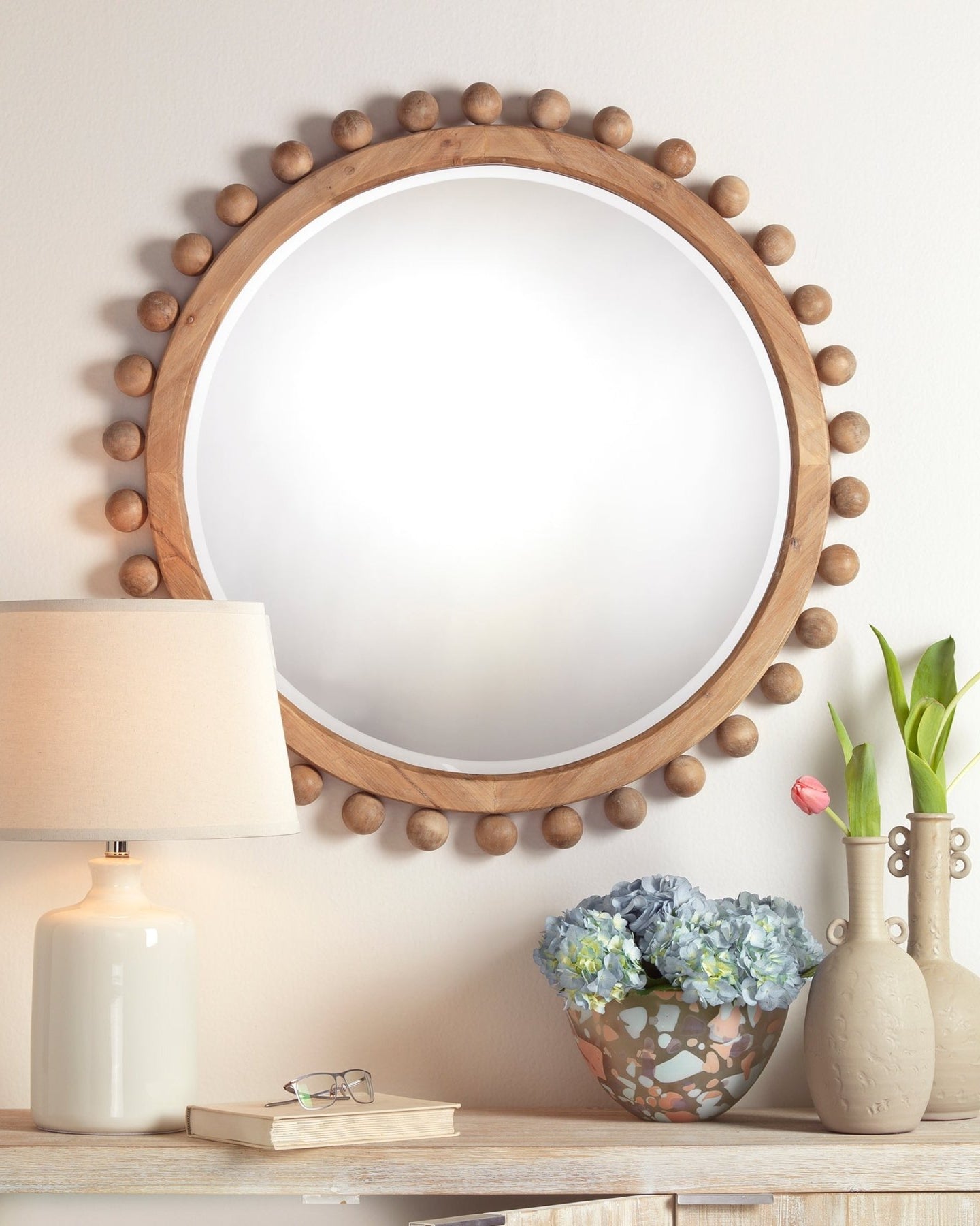 Brighton Mirror - Marble Lotus - Brighton Mirror