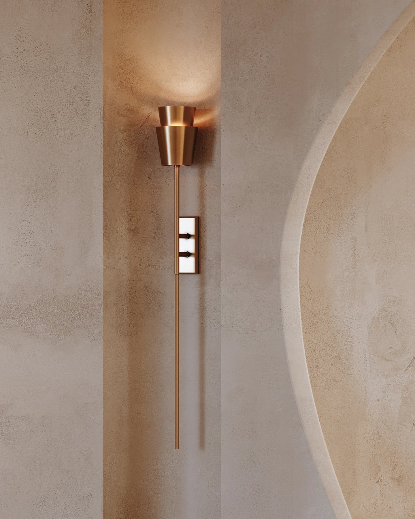 BUENOS AIRES Wall Sconce - Marble Lotus - BUENOS AIRES Wall Sconce