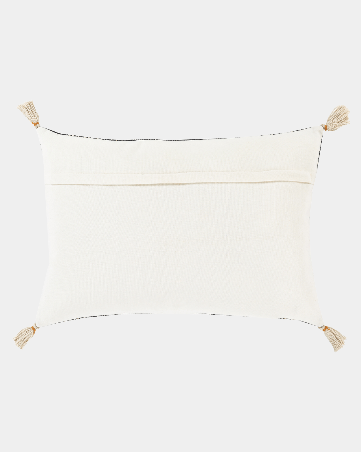Burnt Orange Handwoven Tassel Pillow - Marble Lotus - Order Burnt Orange Handwoven Tassel Pillow at Marble Lotus