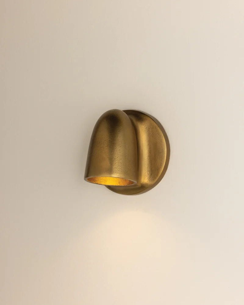 Canna Wall Sconce - Marble Lotus - Canna Wall Sconce