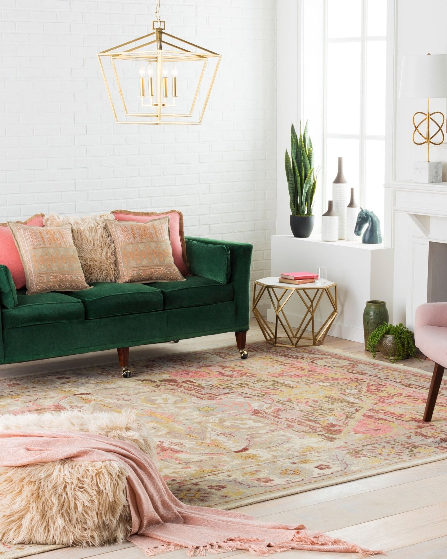 Cappadocia Handmade Rug - Marble Lotus - Cappadocia Handmade Rug