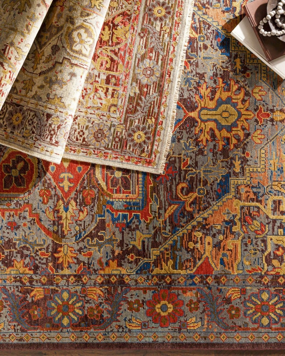 Cappadocia Handmade Rug - Marble Lotus - Cappadocia Handmade Rug