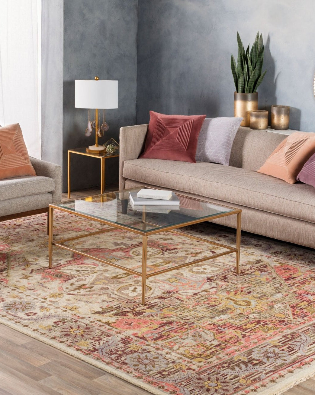 Cappadocia Handmade Rug - Marble Lotus - Cappadocia Handmade Rug