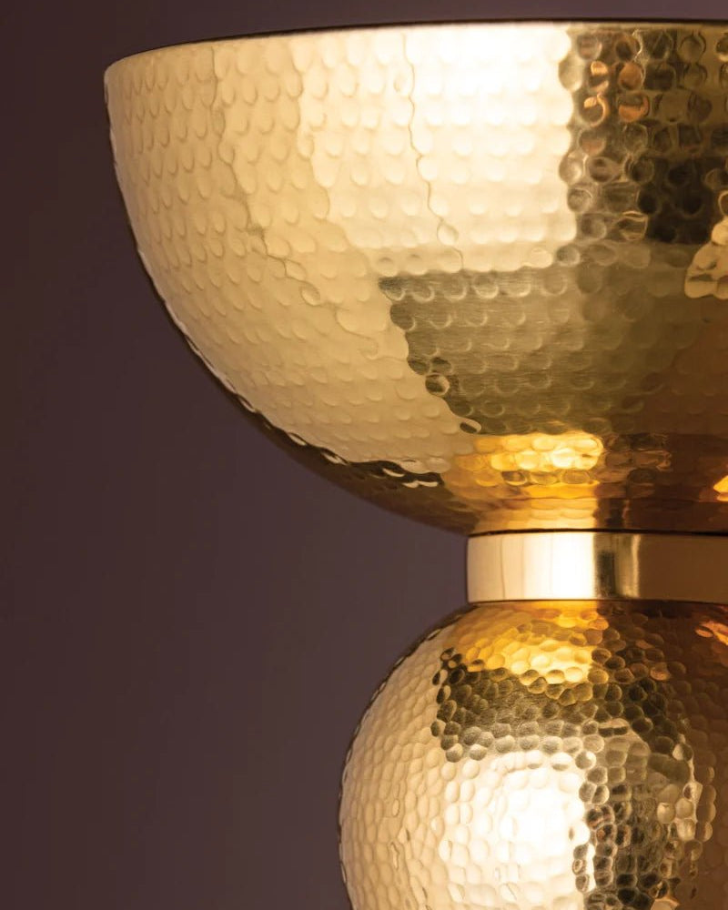 CATANIA Wall Sconce - Marble Lotus - CATANIA Wall Sconce