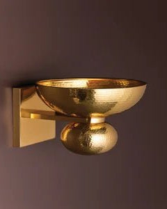 CATANIA Wall Sconce - Marble Lotus - CATANIA Wall Sconce