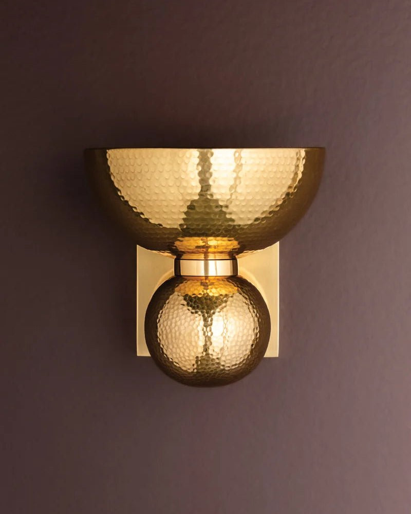 CATANIA Wall Sconce - Marble Lotus - CATANIA Wall Sconce