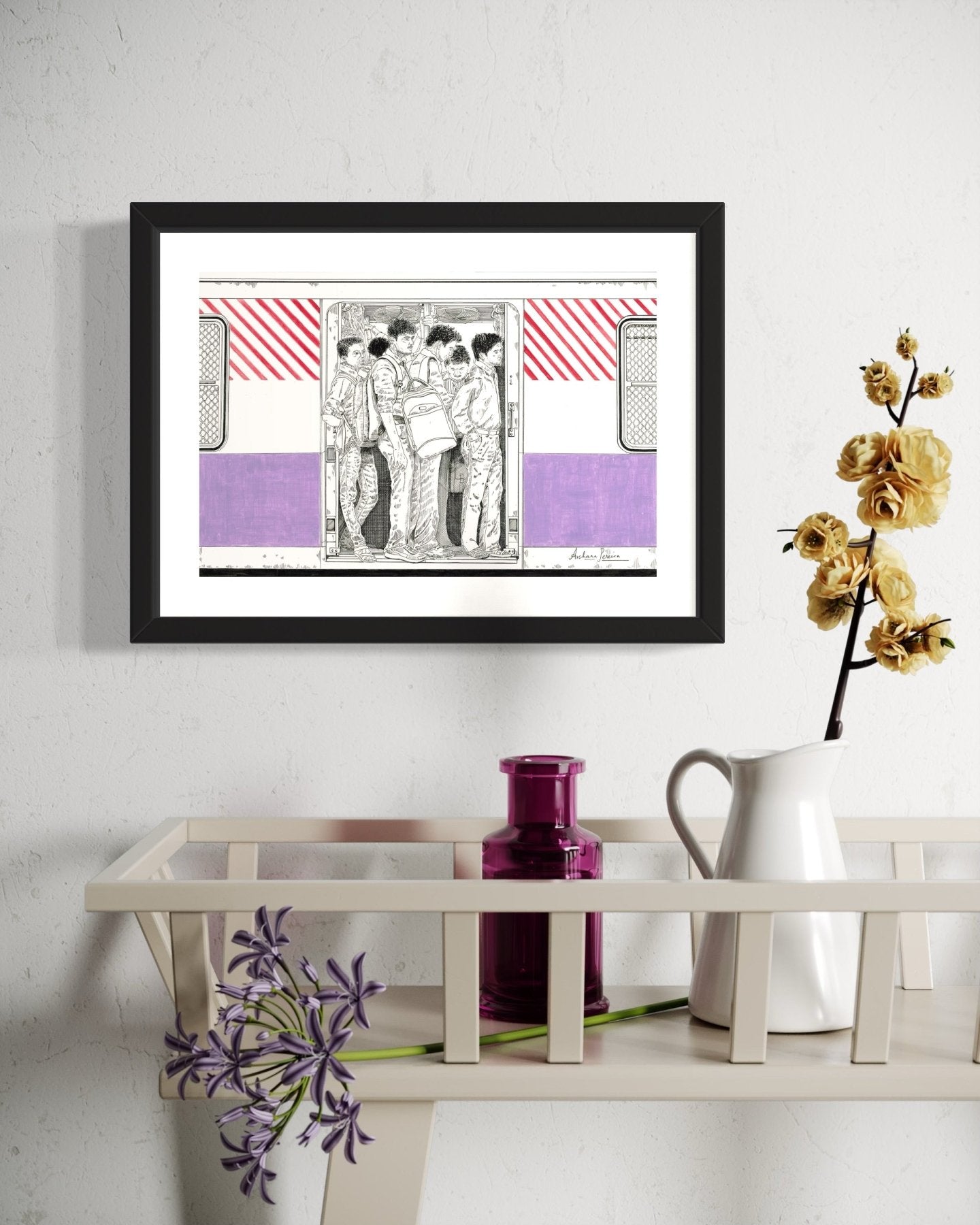 CHURCHGATE TO VIRAR - Marble Lotus - CHURCHGATE TO VIRAR