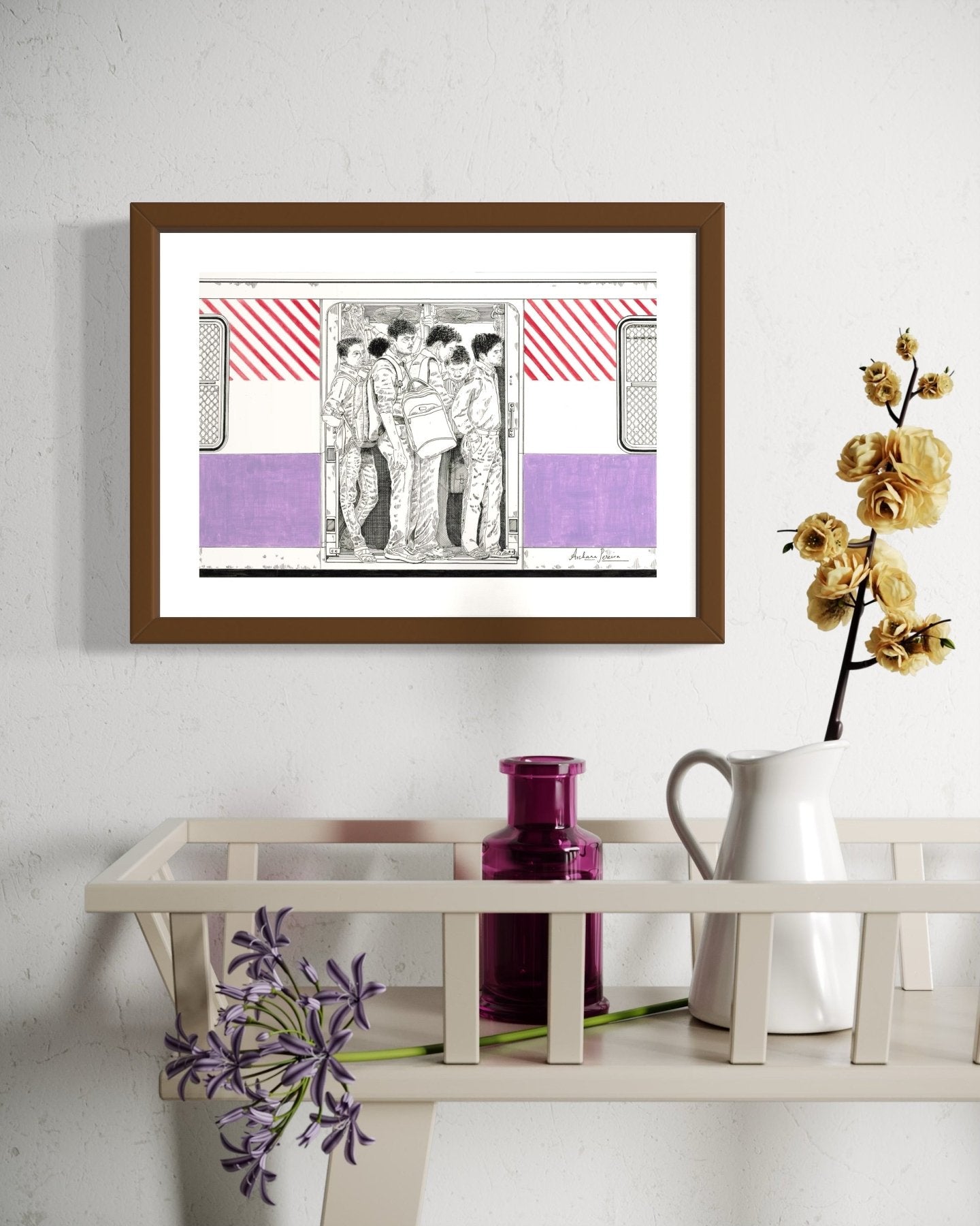 CHURCHGATE TO VIRAR - Marble Lotus - CHURCHGATE TO VIRAR