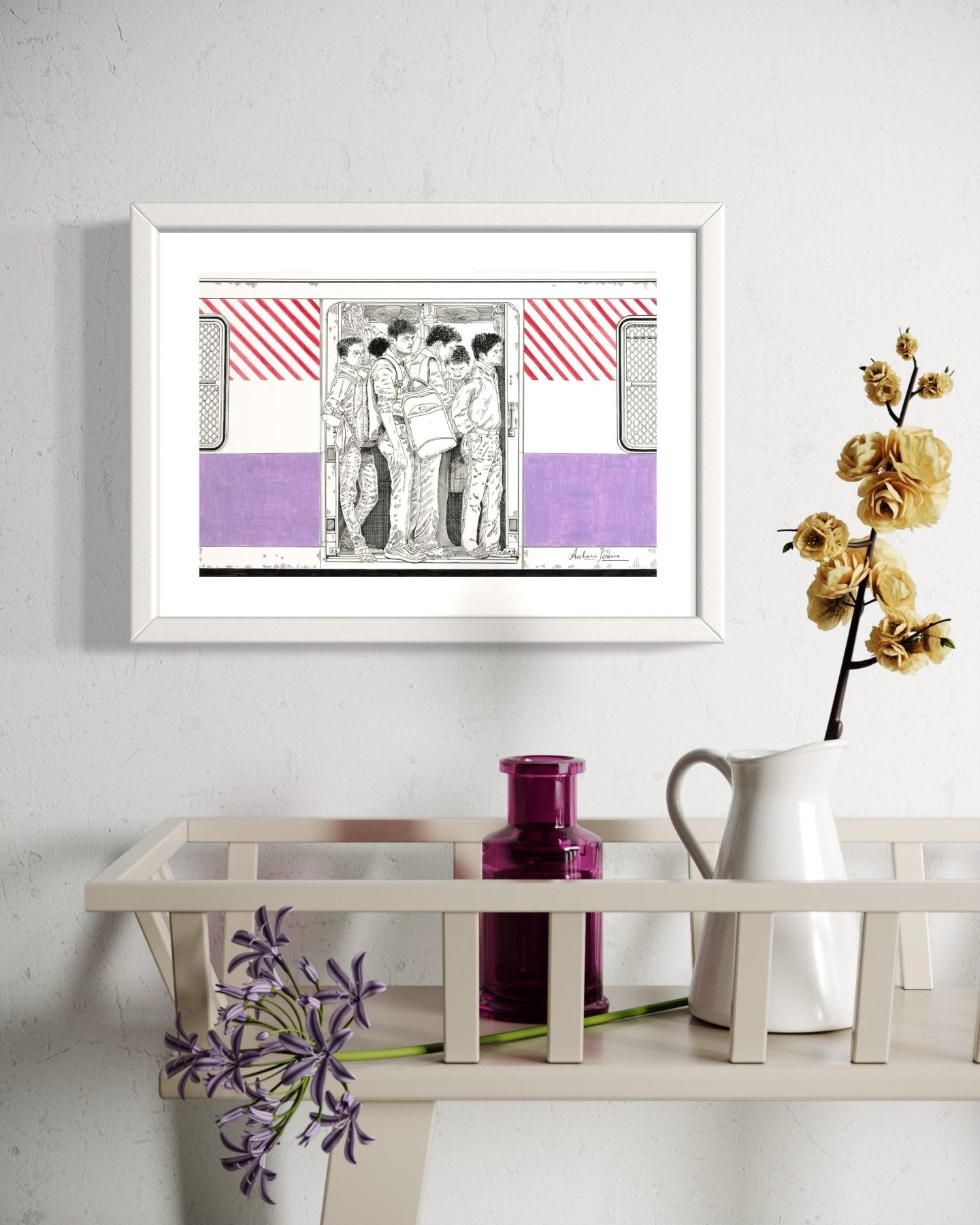 CHURCHGATE TO VIRAR - Marble Lotus - CHURCHGATE TO VIRAR