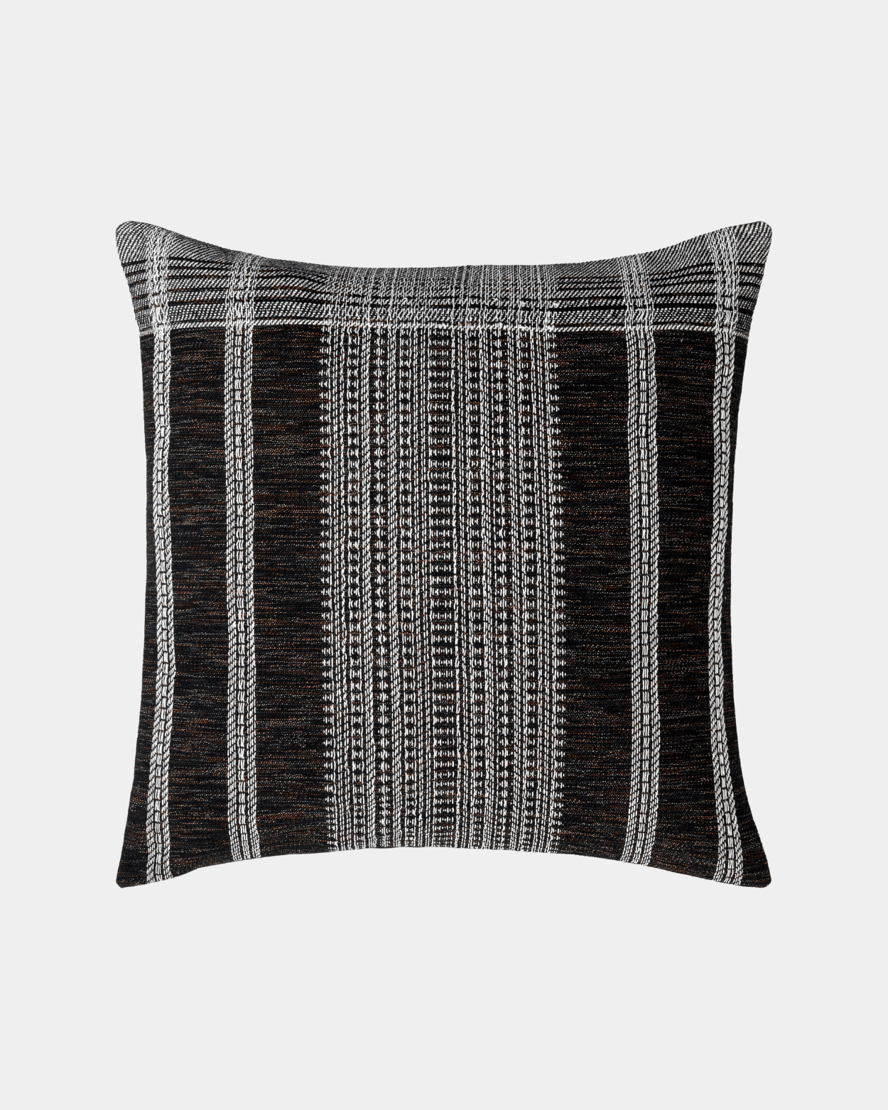 Classic Black Checkered Cotton Blend Pillow - Marble Lotus - Buy Classic Black Checkered Cotton Pillow