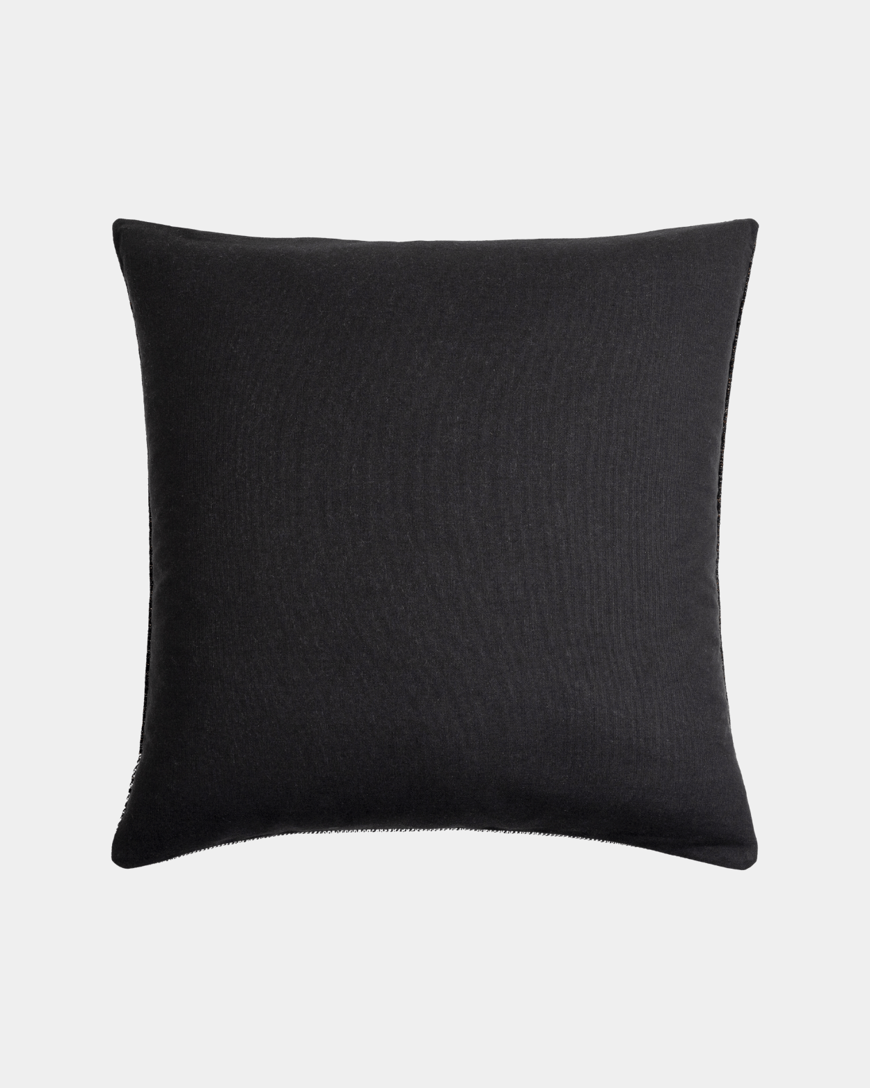 Classic Black Checkered Cotton Blend Pillow - Marble Lotus - Beautify your decor with the Classic Black Checkered Cotton Blend Pillow