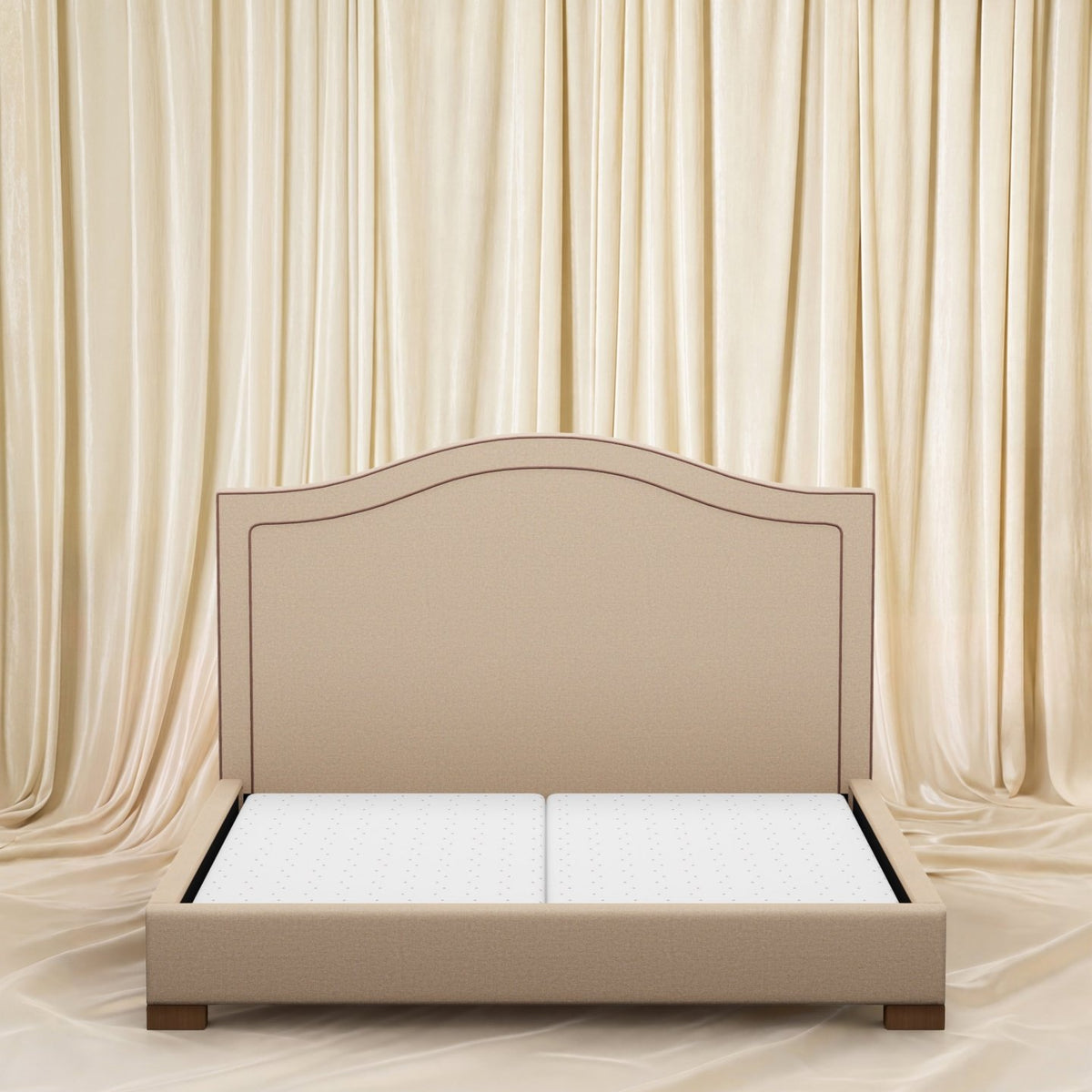 Classic Weave Maharani Bed - Marble Lotus - Classic Weave Maharani Bed