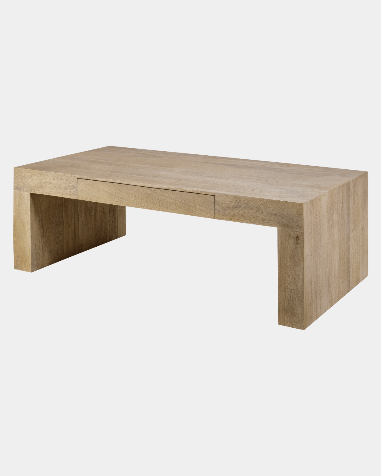 Coburn Mango Wood Coffee Table - Marble Lotus - Coburn Mango Wood Coffee Table