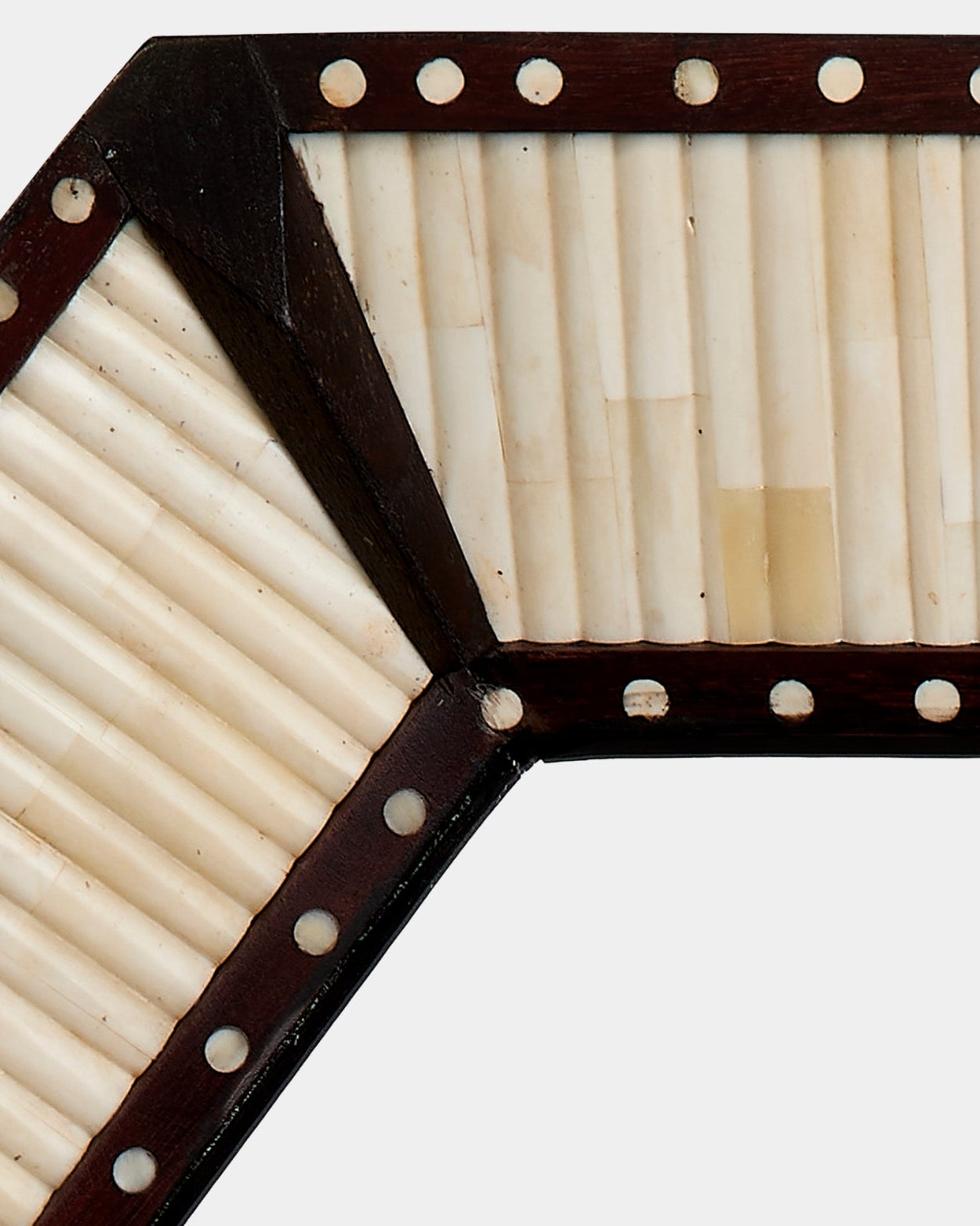 Colony Camel Bone Mirror - Marble Lotus - Colony Camel Bone Mirror